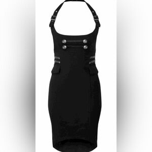 Killstar Darkwave Division Midi Skirt